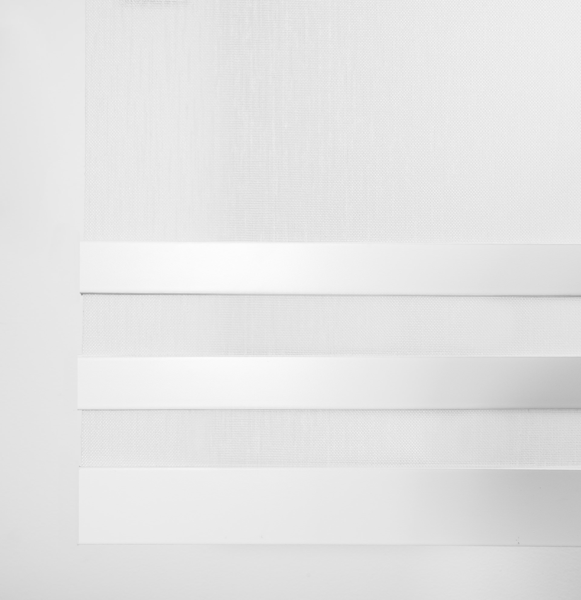 Opera Translucent Roller Blind White Counterweight Detail