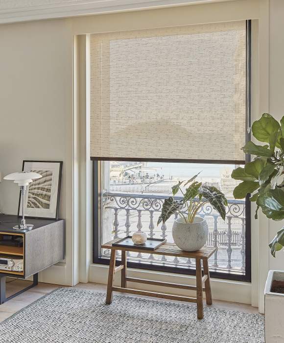 Estor enrollable Mocca beige Ansar Deco Leroy Merlin